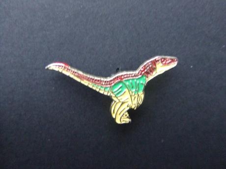 Dinosaurus Tyrannosauridae groen-bruin reptiel